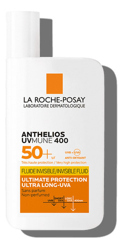 Anthelios Uvmune 400fluido Invisible Sin Color Spf50+