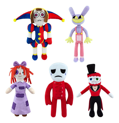 The Amazing Digital Circus Peluche Animado De Payaso 5pcs