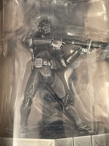 Clone Trooper Star Wars Titanium Series Die Cast Hasbro 2006 (Usado)