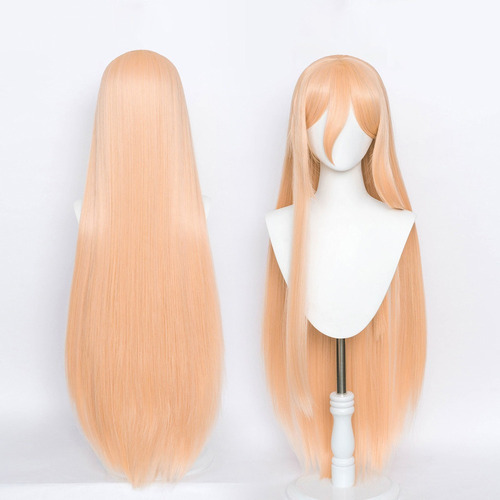 Peluca De Cosplay De Chainsaw Man Power Con Cuernos Para Fie Color Fix Tamaño De La Base Fix