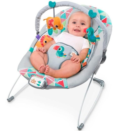 Silla Mecedora Bebes Bright Starts Con Musica Y Vibracion