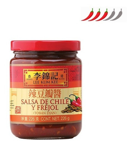 Salsa Picante De Pimientos Y Porotos Lee Kum Kee X 226g