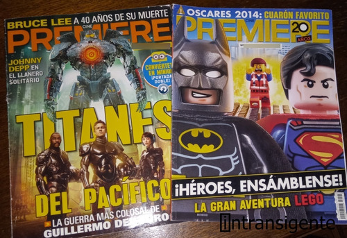 2 Revista Cine Premiere - Titanes Del Pacifico Y Lego 