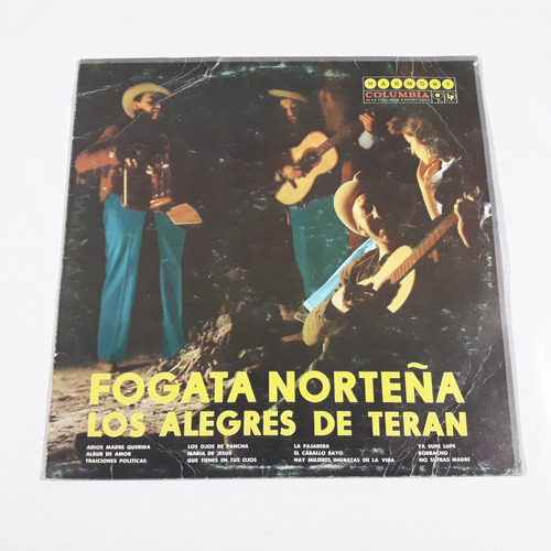 Los Alegres De Terán - Fogata Norteña / Lp