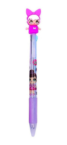 Lol Combo 12 Lapicera Diseño Muñeca Goma 3 Colores Souvenir