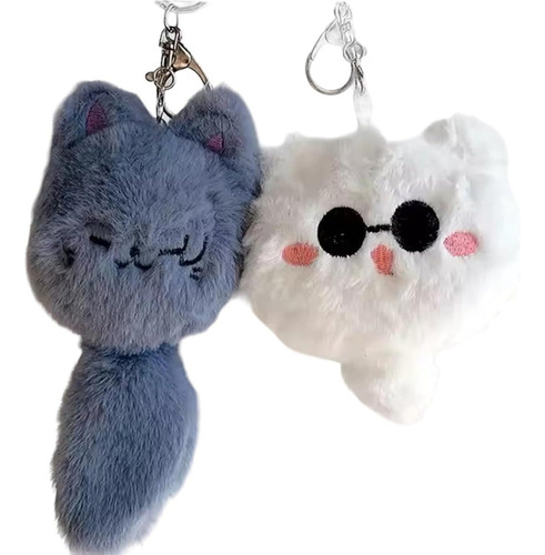 Para 4 Sator Gojo Suguro Geto Cats Chaveiro Plush Kit