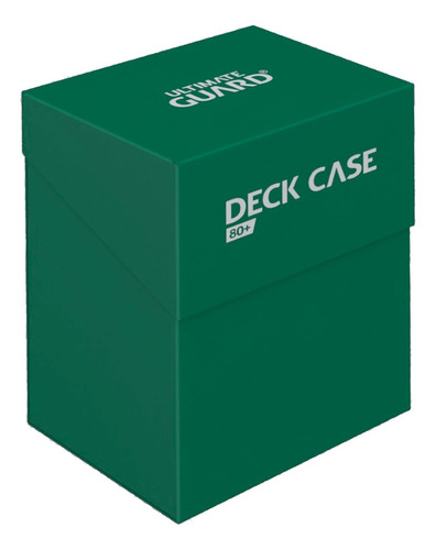 Deck Box Ultimate Guard 80 Unidades Deck Case Verde Oscuro Idioma Español