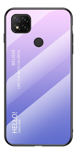  Carcasa Color Tpu-vidrio Xiaomi Redmi 9c | Colorcell