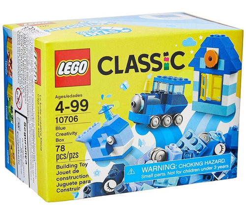 Lego Classic - Juego De Construcción Caja Creativa Azul