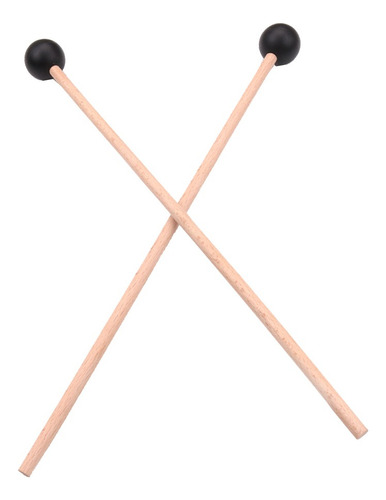 * 2 Piezas Glockenspiel Xilófono Marimba Mazo Baquetas Para