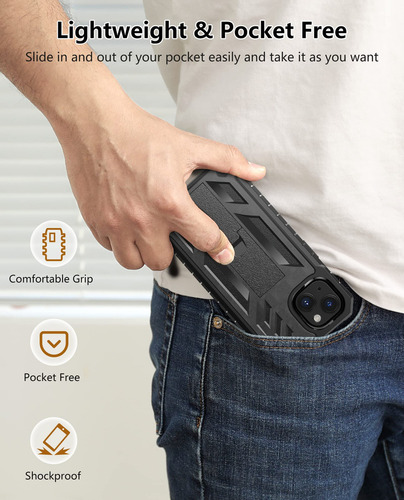 Capa De Celular Soios Para iPhone 13/14 De 6,1 Polegadas