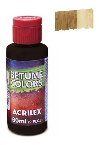 Betume Colors 60 Ml Acrilex - Diversas Cores