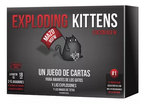 Juego De Mesa Exploding Kittens NSFW (solo Adultos) Asmodee