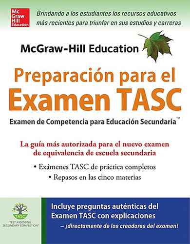 Libro Mcgraw-hill Education Preparación Examen Tasc