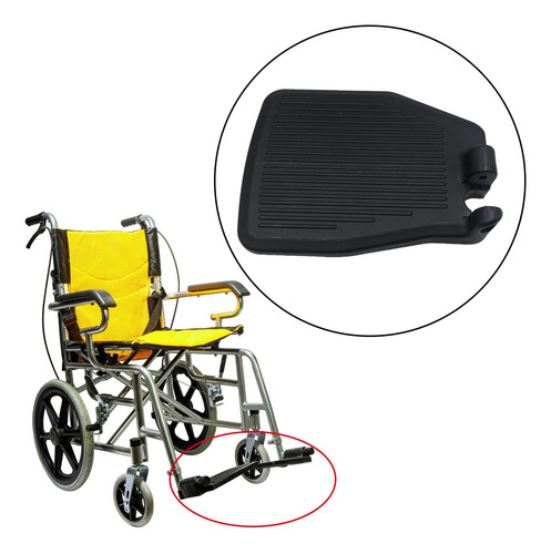 Pedal De Reposapiés Para Silla De Ruedas Fácil Bien
