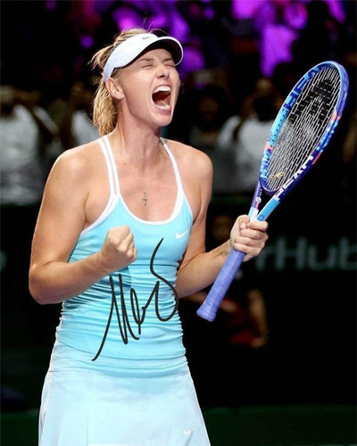 Poster Quadro Mdf Maria Sharapova 40cmx50cm