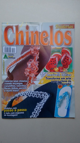 Revista Criando Bijuteria 18 Chinelo Artesanato Bordado T253