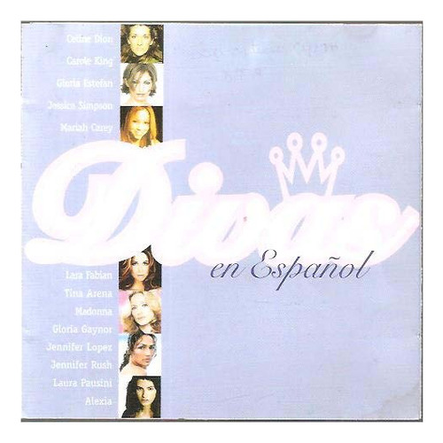 Cd Diversos - Divas En Español 