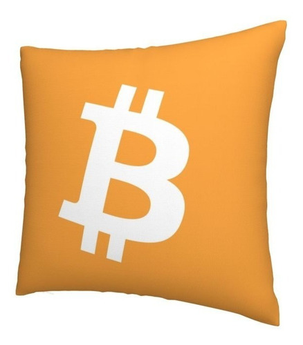 Imagen 3 de 4 de Cojin Bitcoin Criptomoneda Almohada Funda Btc