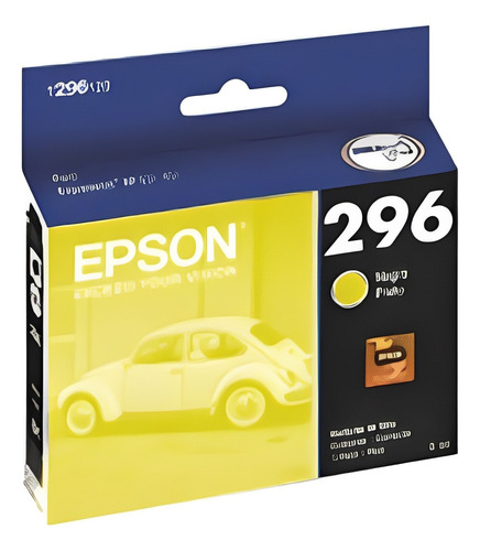 Cartucho Epson 296 Amarillo Original Vencido