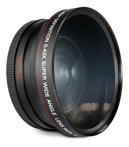Kit Angulação Sony Hx100 Hx200 Tubo + Lente Grande Angular