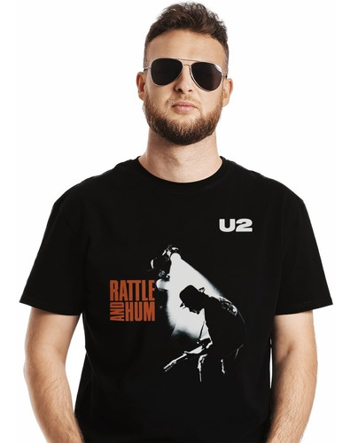 Polera U2 Rattle And Hum Pop Impresión Directa