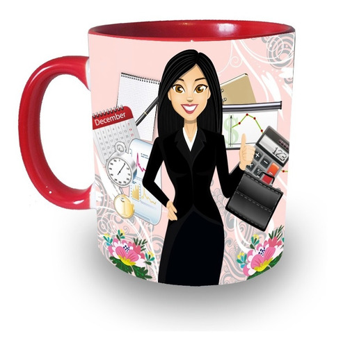 Taza Personalizada Profesiones . Administradora.