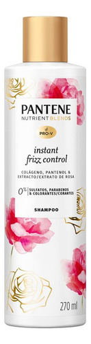 Shampoo Nutrient Blends Controle Do Frizz 270ml Pantene