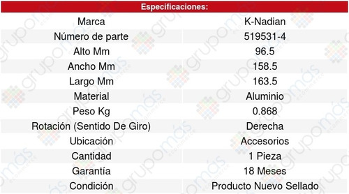 Bomba Agua 626 4cil 2.0l 95/00 K-nadian 8617019