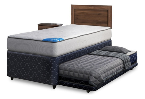 Diván Therapedic Urbano Azul Flex 1 Pl + Muebles Asturias