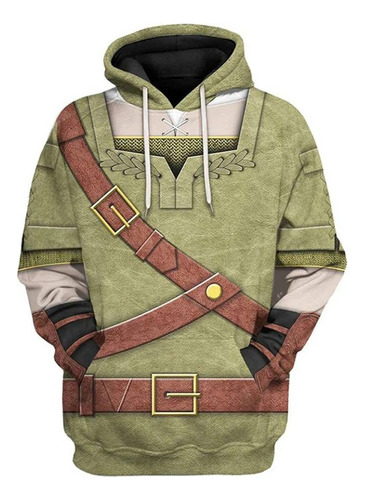 Rt The Legend Of Zelda Cosplay Sudadera Con Capucha Pullover