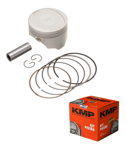 Pistão Completo Kmp Honda Xre 190