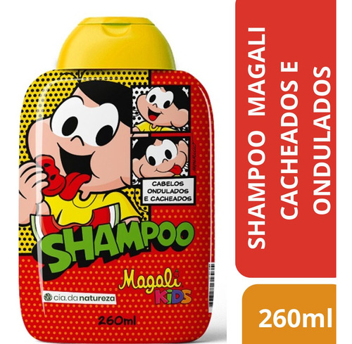 Shampoo Betulla Magali Cabelo Ondulado E Cacheado 260ml.
