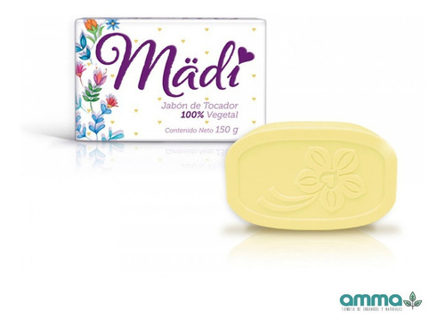 Mädi Jabón De Tocador 100% Vegetal Caja 10 Pz De 150g