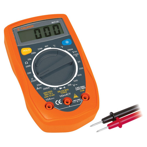 Tester Digital Truper Mut-33 - Medidor Temperatura