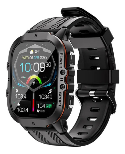 Smartwatch Carrello C26 Outdoor Sport Tactic Militar Naranja