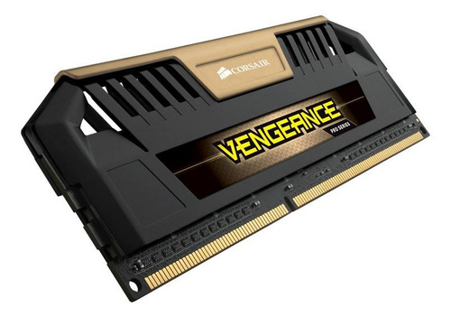 Memoria RAM Vengeance Pro gamer color oro 16GB 2 Corsair CMY16GX3M2A1600C9