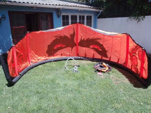 Kite Wainman Hawaii Maniac 8 M Con Barra. (Usado)