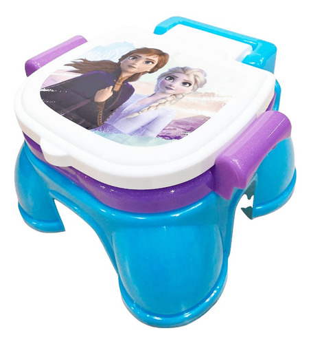 Pelela Infantil 3 En 1 Disney Eco Frozen Con Brillos Premium