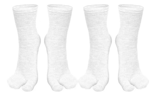 Calcetines Unisex Con Punta Tabi Para Kimono, Sandalias Tipo