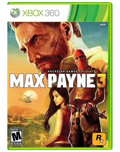 Jogo Max Payne 3 Xbox 360 Midia Física