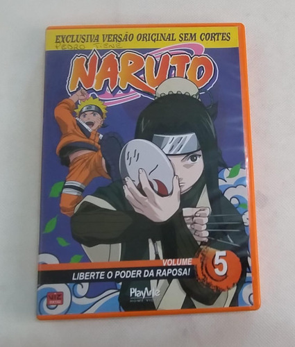 Dvd Naruto Liberte O Poder Da Raposa, Sem Cortes Original (Usado)