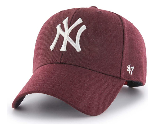 Jockey New York Yankees Dark Maroon Mvp Snapback