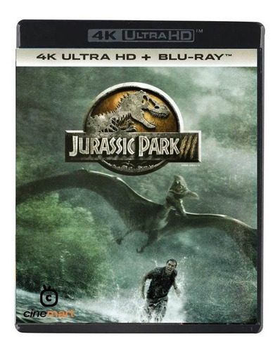 Parque Jurasico Jurassic Park 3 Tres Pelicula 4k + Bluray