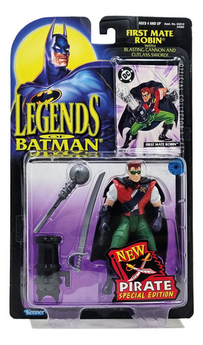 Kenner - 1995 - Legends Of Batman - First Mate Robin