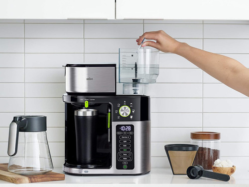 Cafetera Programable Braun Kf9150bk Multiservicio 7 Niveles Negro