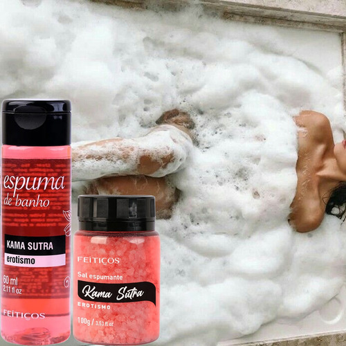 Kit Espuma E Sais De Banho E Aromatizante Aromaterapia Suave