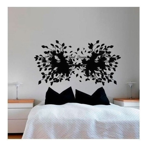 Vinilo Decorativo Floral Hojas  