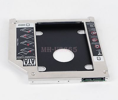 Nuevo Diseño 2 Ssd Hd Hard Drive Caddy Bahía Óptica Para App