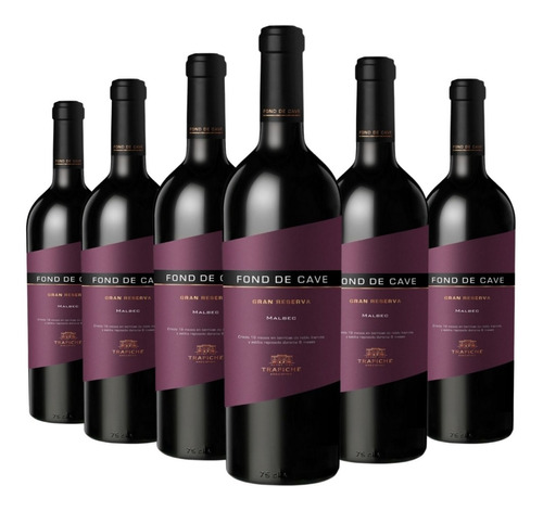 Vino Fond De Cave Gran Reserva Malbec X 6 X 750ml. --